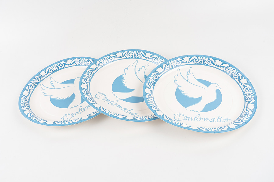 Latin Round Paper Plates Latin Round Paper Plates